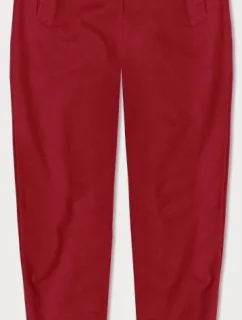 Tenké červené tepláky (CK03-18)