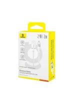Kábel Baseus Gem 2,4A 2 m (biely)