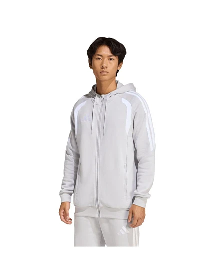 Pánska mikina adidas Tiro 26 League Sweat Full Zip Hoody šedá KF3319 pánska Pánska mikina adidas Tiro 26 League Sweat Full Zip Hoody šedá KF3319 pánska