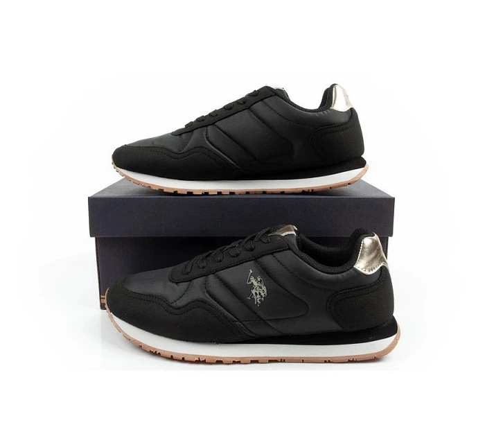 Polo dámské sportovní boty tenisky módní pohodlné černé dámské model 22115795