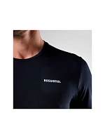 Pánske tričko ROSSIGNOL M Graphic Active Tee, čierne Pánske tričko ROSSIGNOL M Graphic Active Tee, čierne