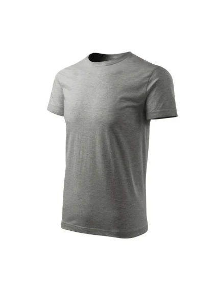 Heavy New Free M model 18811072 tmavě šedé melanžové tričko - Malfini Heavy New Free M model 18811072 tmavě šedé melanžové tričko - Malfini