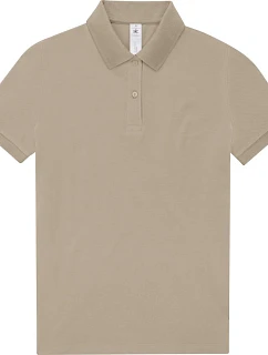 B&C My Polo 210 /women Dámske polo tričko z hustej bavlny 01.W463 mastic