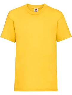 Fruit of the Loom Kids Valueweight T Detské tričko 16.1033 slnečnica