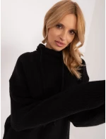 Sweter BA SW model 19709046 czarny - FPrice Sweter BA SW model 19709046 czarny - FPrice