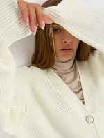 Dámsky sveter LC SW 0267 ecru