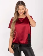 Blúzka MI BZ 3297.28 bordová Blúzka MI BZ 3297.28 bordová