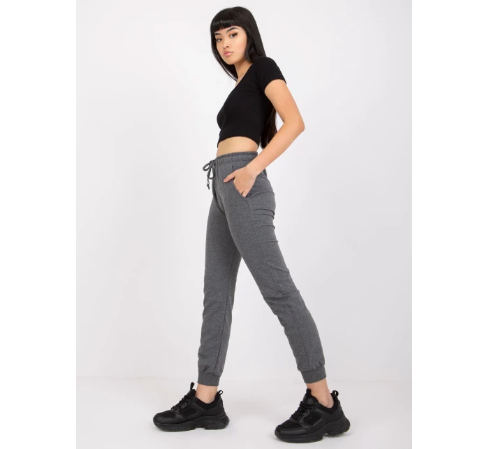 Tepláky RV DR 5040.09X tmavo šedá