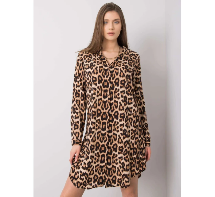 Šaty TO SK  hnědá model 15133257 - FPrice