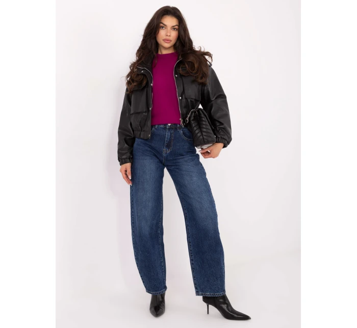Spodnie jeans SP ciemny niebieski model 21734278 - FPrice