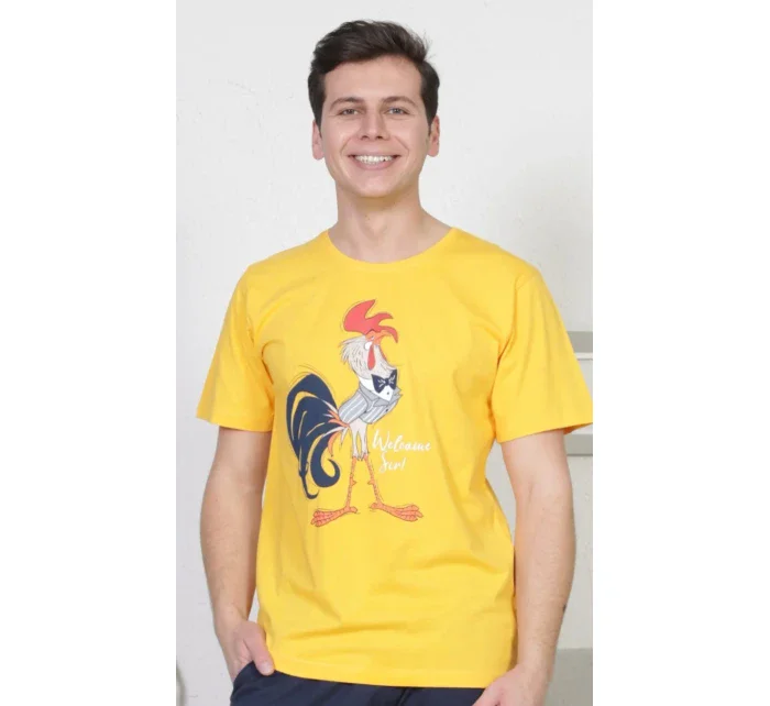 Pánske pyžamo kapri Kohút Pánske pyžamo kapri Kohút