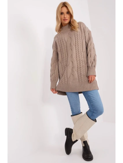 Dlhý sveter model 185738 AT