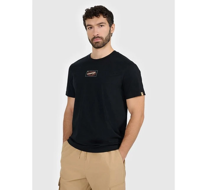 Pánske tričko s potlačou 4F 4FRAW25TTSHM3377-20S pánske