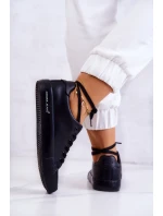 Dámské nízké tenisky model 21578018 černá - Cross Jeans Dámské nízké tenisky model 21578018 černá - Cross Jeans