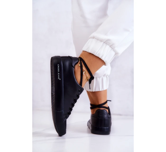 Dámské nízké tenisky model 21578018 černá - Cross Jeans Dámské nízké tenisky model 21578018 černá - Cross Jeans