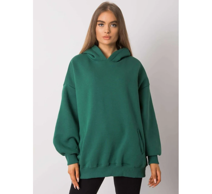 Mikina RV BL 6989.37X tmavo zelená