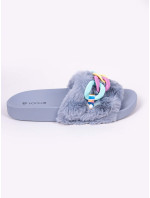 Yoclub Dámske sandále Slide OKL-0067K-2800 Grey