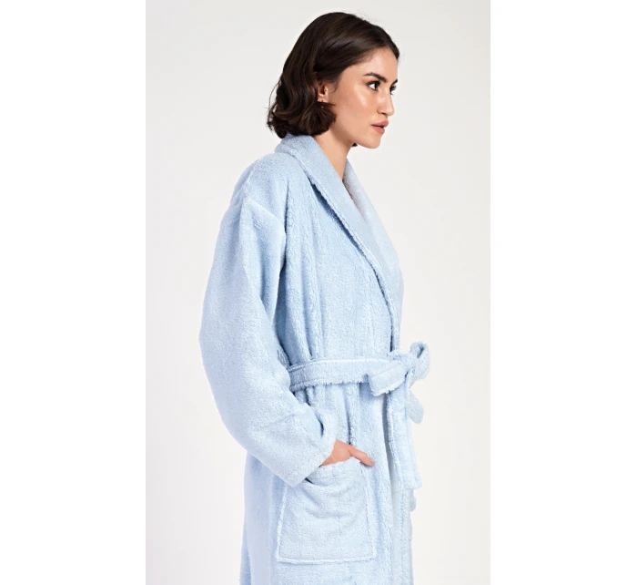 Dámský župan dlouhý se šálovým límcem model 21210371 - Vienetta