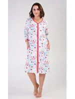 Dámské domácí šaty s tříčtvrtečním rukávem model 18316210 - Vienetta