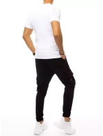 Pánská černobílá tepláková souprava Dstreet model 21962941 - FashionStreet