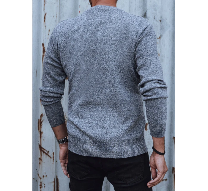 Pánsky sivý sveter FashionStreet WX2211