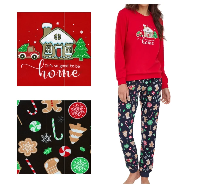 Dámské pyžamo model 20648748 Home - Cornette Dámské pyžamo model 20648748 Home - Cornette