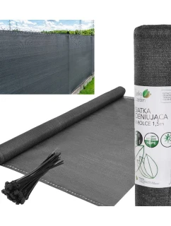 ODTIEŇ SIEŤ 140G/M2 1,5X50M TMAVO ŠEDÁ