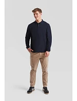 Premium Polo LSL Piqué polo s dlouhým rukávem model 22456839 deep navy - Fruit of the Loom