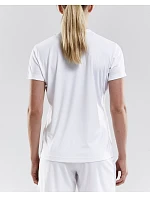 Craft Teamwear Squad Go Jersey Solid W Dámske športové tričko s výstrihom do V 82.5566 bordová