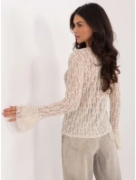 Bluzka IT BZ model 21807981 jasny beżowy - FPrice Bluzka IT BZ model 21807981 jasny beżowy - FPrice