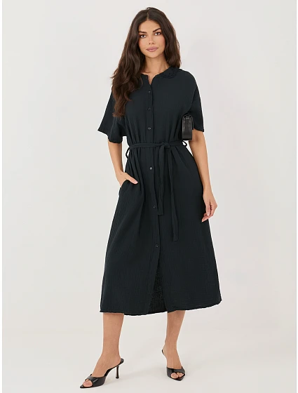 Šaty MI SK 3426.91 čierne