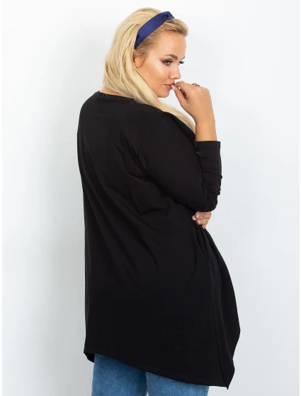 Bluzka RV BZ model 21802892 czarny - FPrice Bluzka RV BZ model 21802892 czarny - FPrice