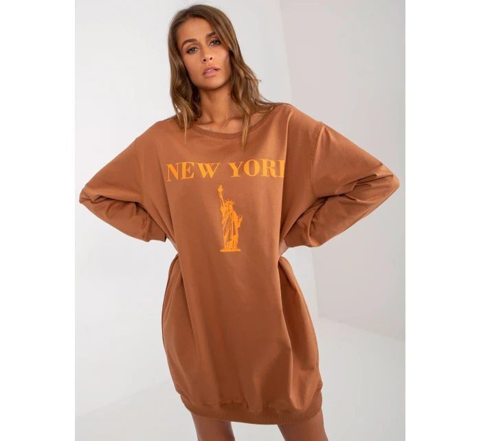 Mikina VI BL 3212.15X hnedá Mikina VI BL 3212.15X hnedá