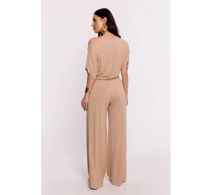 B287 Viskózový top bez ramienok - cappuccino B287 Viskózový top bez ramienok - cappuccino