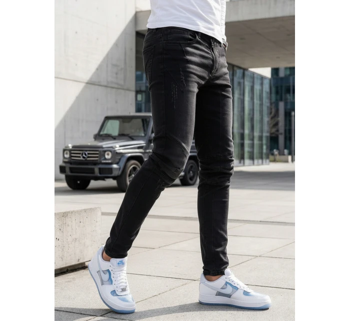 Pánské černé kalhoty Dstreet model 21965112 - FashionStreet