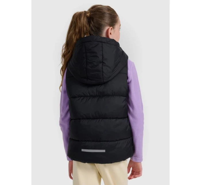 Detské synteticky plnené bez rukávov 4F 4FJRAW25TVJAU331-20S detské Detské synteticky plnené bez rukávov 4F 4FJRAW25TVJAU331-20S detské