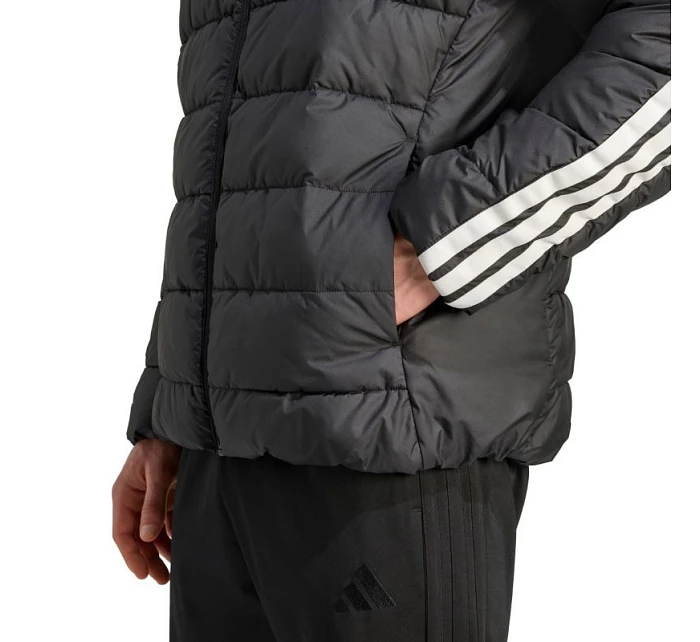 Pánska bunda adidas Essentials 3-Stripes Jacket black JM8416 pánska