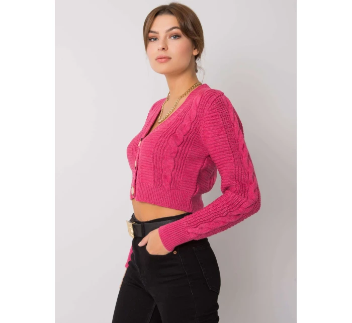 Dámsky sveter LC SW A4 40X tmavo ružová