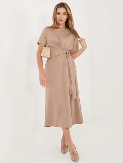 Sukienka MI SK model 22109931 ciemny bezowy - FPrice