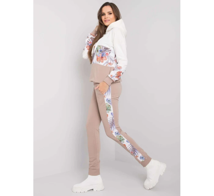 Súprava RV KMPL 7356.82 béžová a biela Súprava RV KMPL 7356.82 béžová a biela