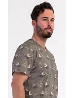 Pánské pyžamo šortky model 22405356 - Vienetta MAN Pánské pyžamo šortky model 22405356 - Vienetta MAN