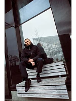Tenson Tuuli Jacket Men Pánska zateplená bunda 84.8726 čierna Tenson Tuuli Jacket Men Pánska zateplená bunda 84.8726 čierna