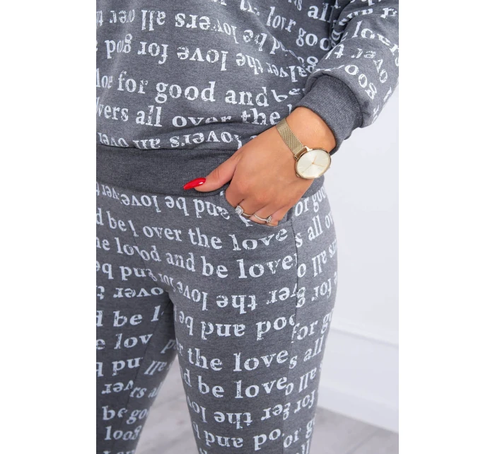 Súprava s grafitovou potlačou