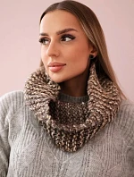 KN16 Dámsky komín mocca