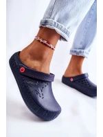 Dámské světlé pantofle Big Star model 21593810 námořnická modrá - Big Star Shoes