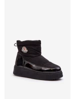 Dámské sněhule na platformě černé model 21636243 - Boto