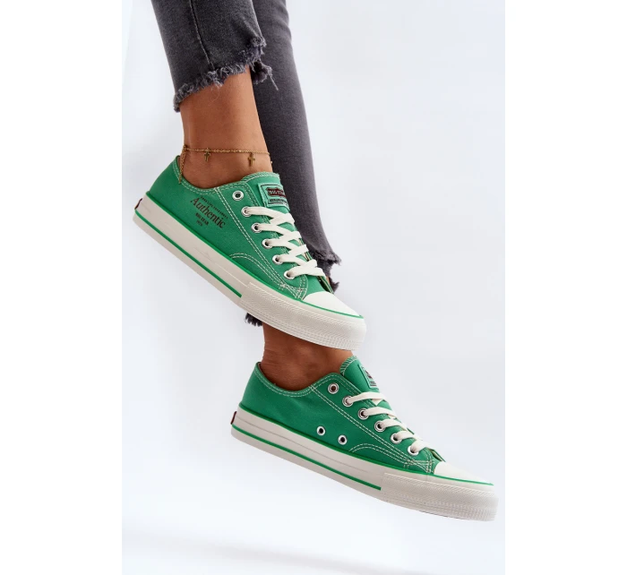 Damskie Trampki Big Star NN274240 Zielone