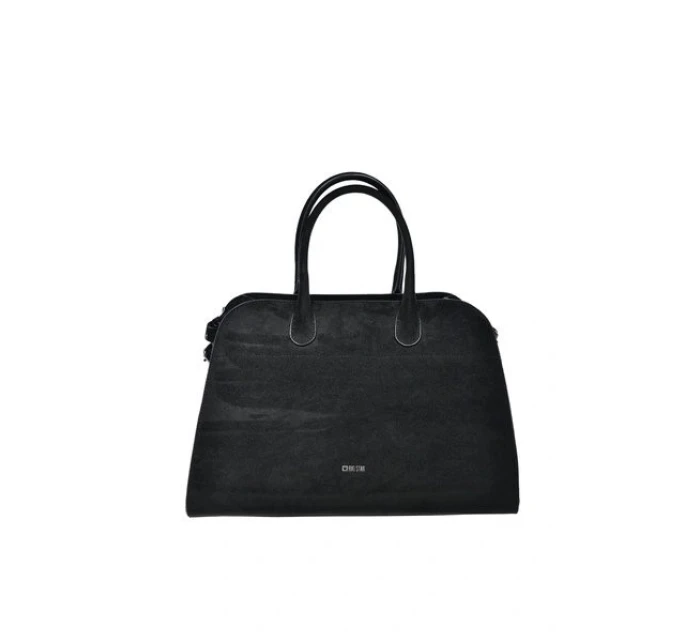 Dámska kabelka Big Star eko semiš čierna