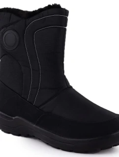 Dámské ploché zateplené sněhule černé model 21906490 - Potocki