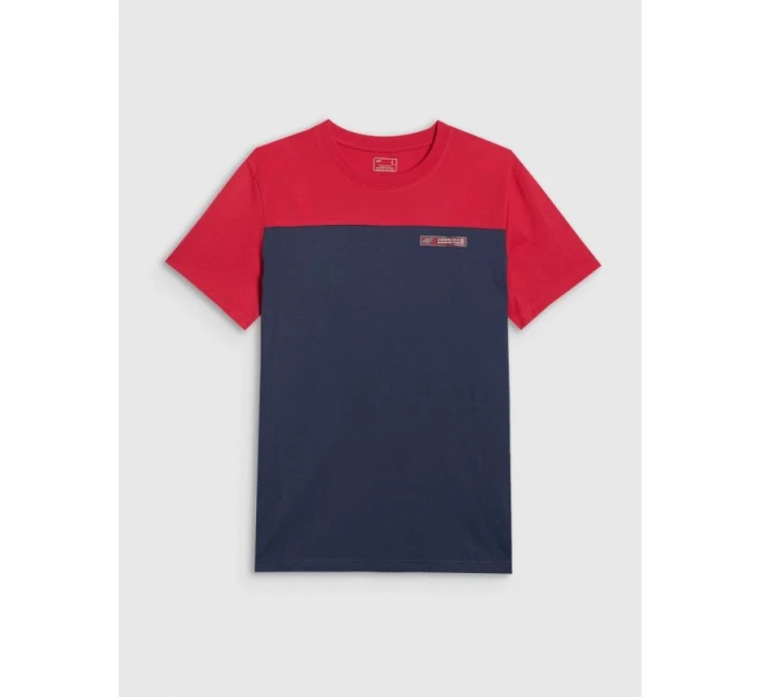 Pánske tričko s potlačou 4F 4FRAW25TTSHM3292-31S